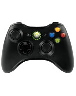 Геймпад Microsoft Controller Wireless Black (Xbox 360)